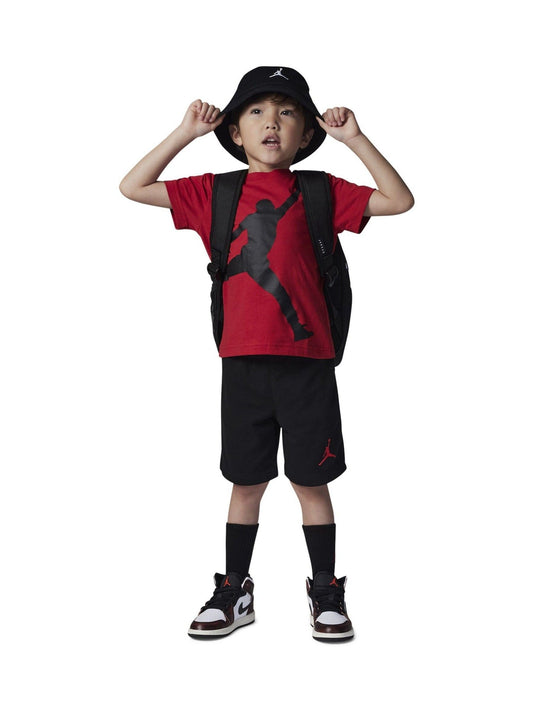 Jordan Black Jumbo Jumpman Shorts Set image 1