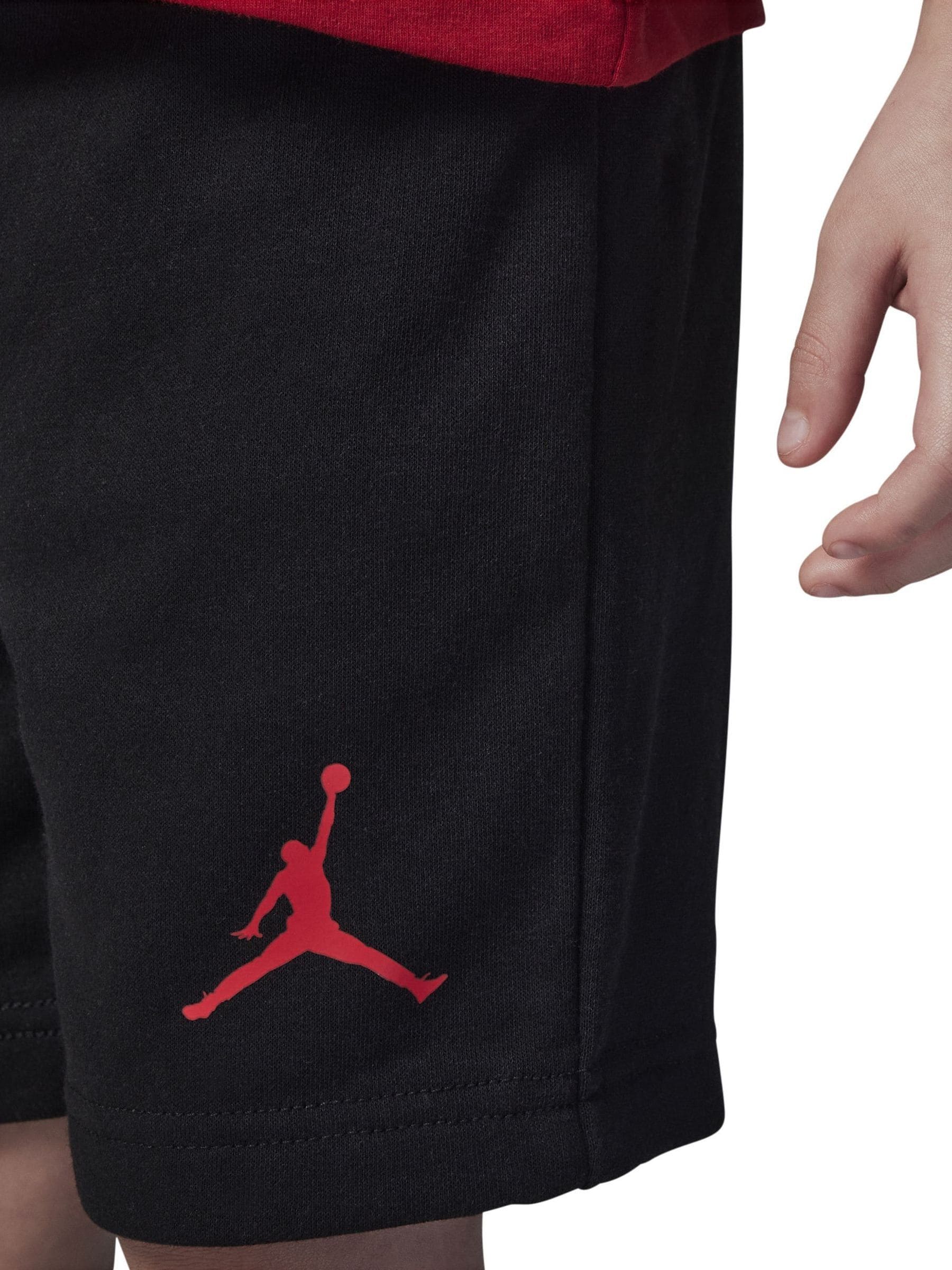 Jordan Black Jumbo Jumpman Shorts Set image 4