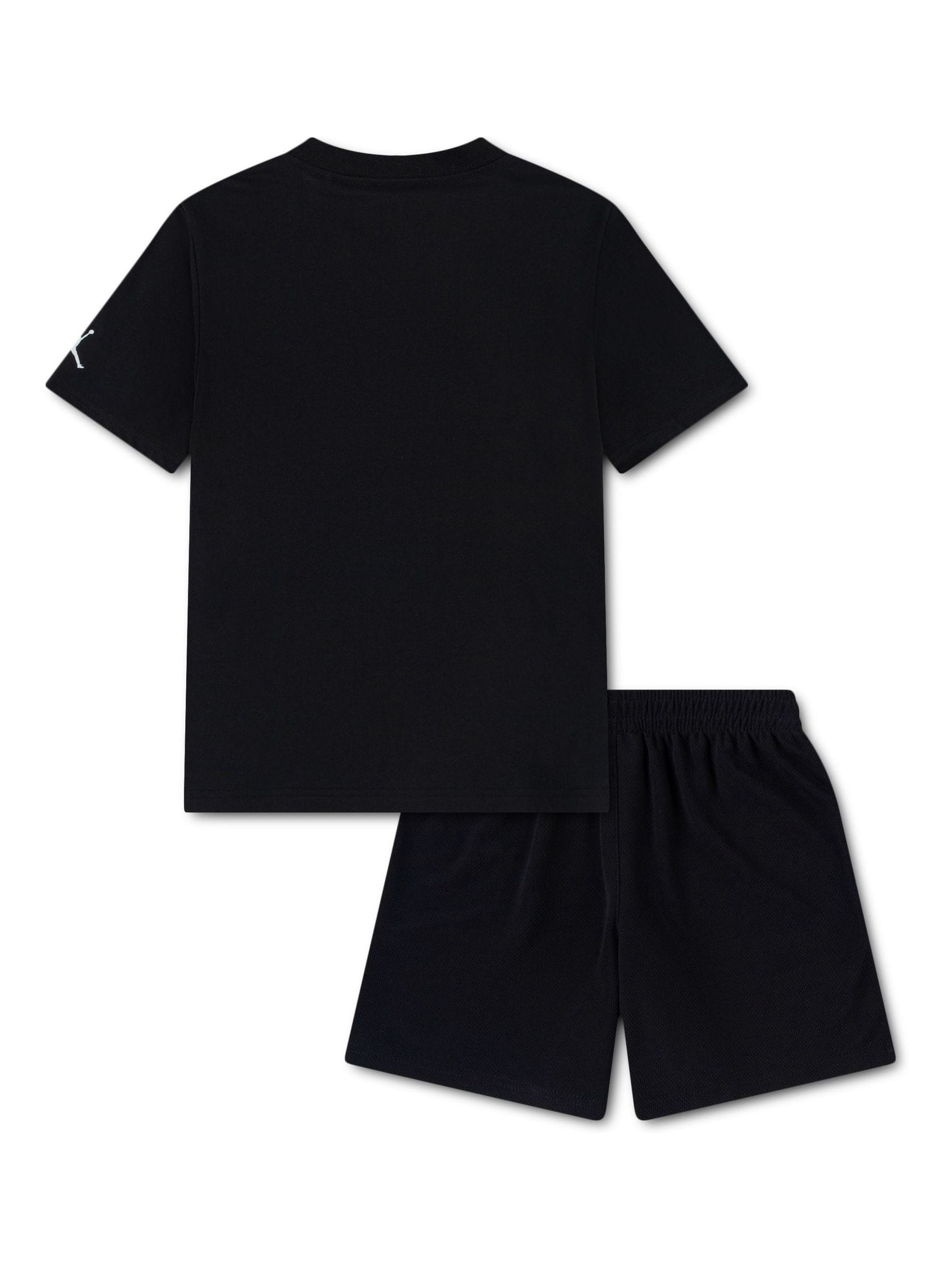 Jordan Black Brooklyn Mesh Top & Short Sets image 2