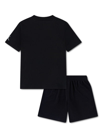 Jordan Black Brooklyn Mesh Top & Short Sets image 2