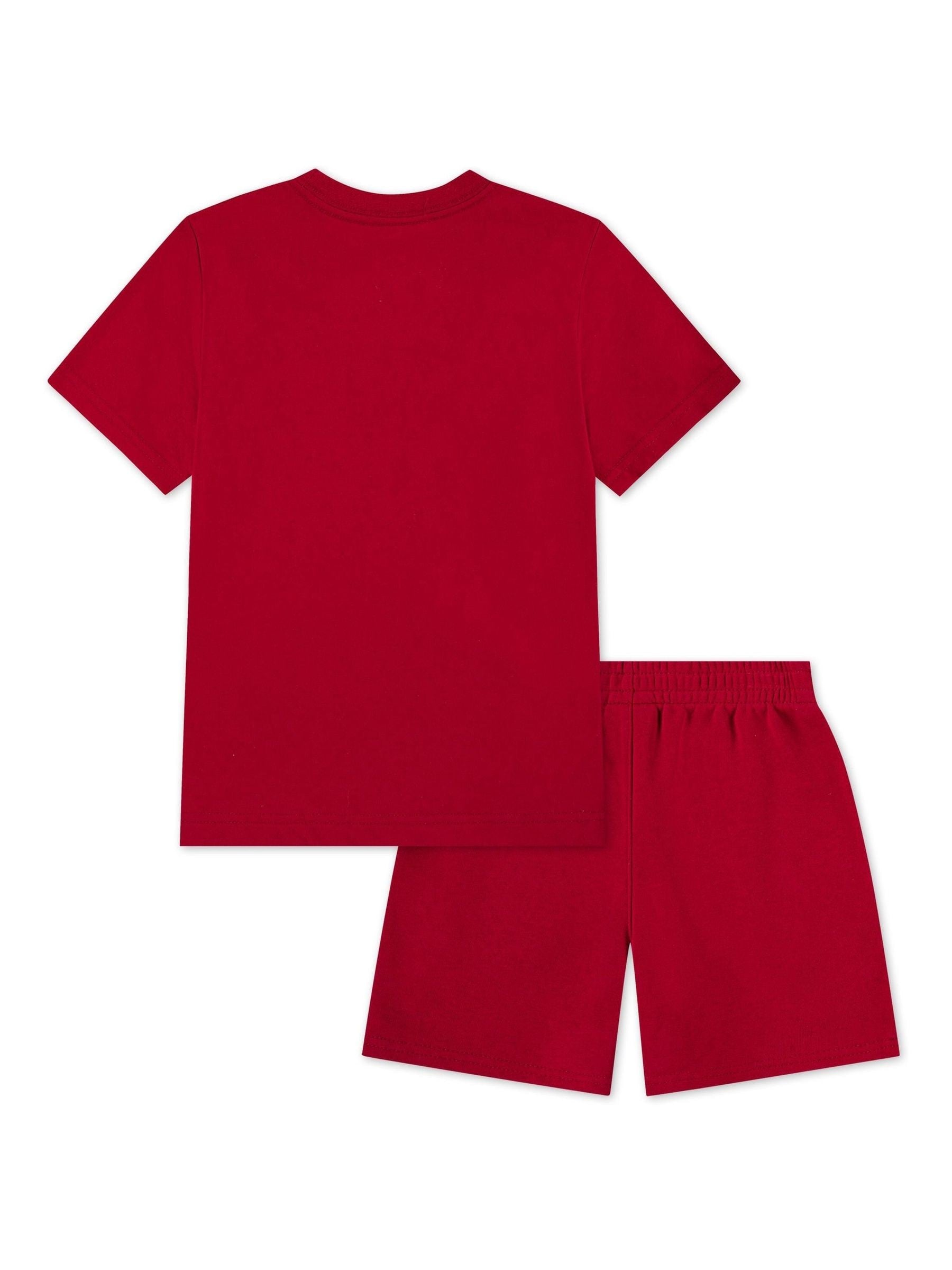 Dsiney Kidz - Jordan Gym Red University Air Brooklyn Essentials Top & Short Set image 2