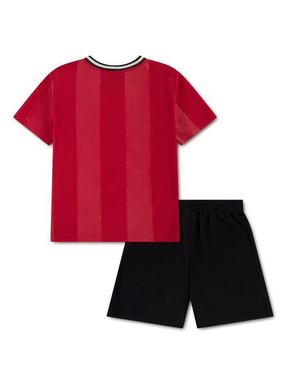 Dsiney Kidz - Jordan Black Sport Jersey Mesh Top & Short Set image 2