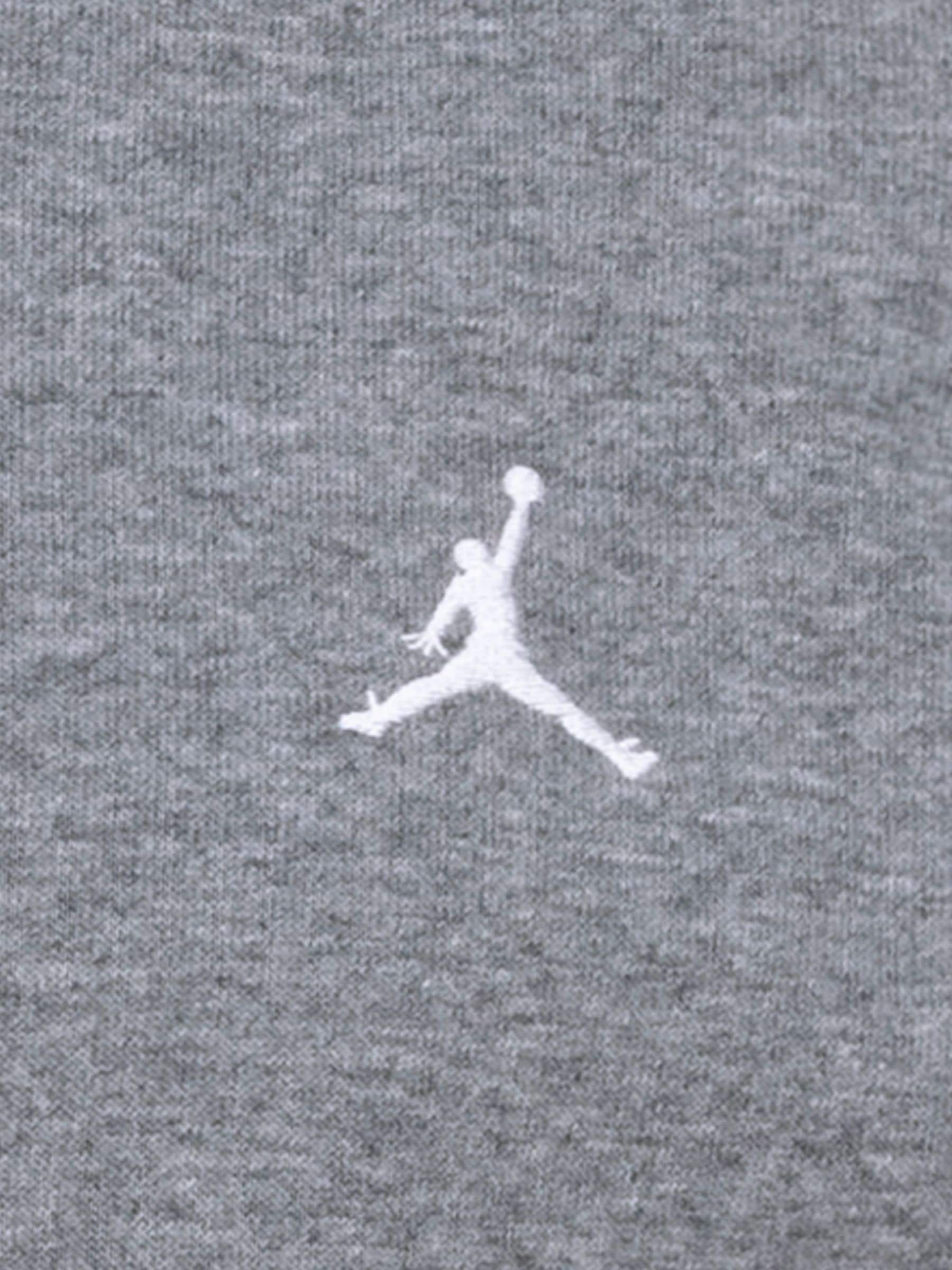 Jordan Grey Heather Little Brooklyn Overhead Hoodie And Joggers Tracksuit image 5