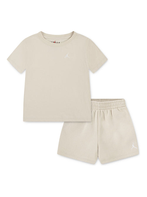 Dsiney Kidz - Jordan Legend Lt Brown Brooklyn Essentials Fleece Shorts image 1