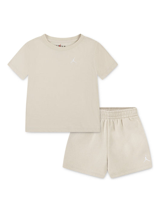 Jordan Legend Lt Brown Brooklyn Essentials Fleece Shorts image 1