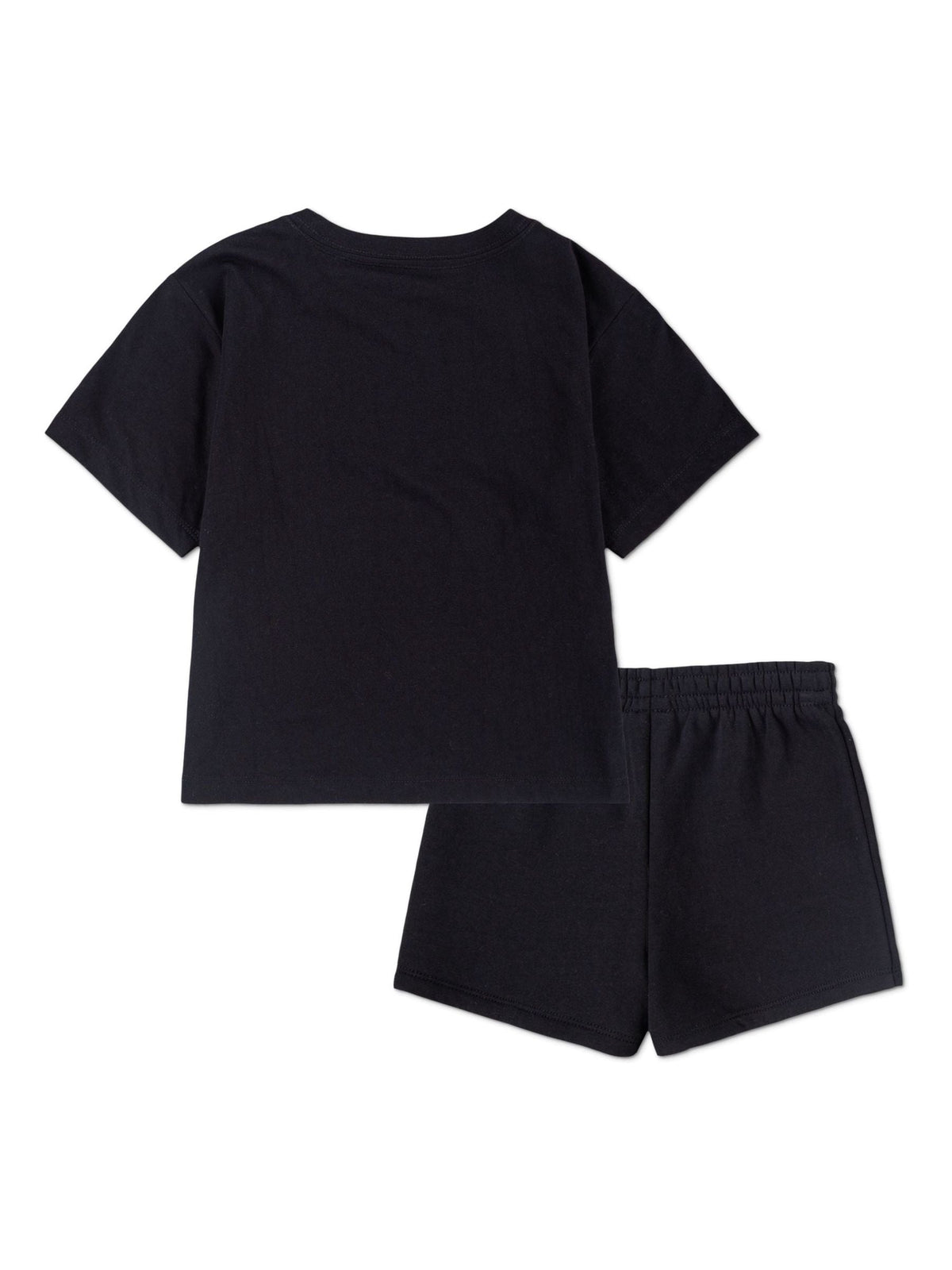 Jordan Black Brooklyn Essentials Fleece Shorts Set image 2