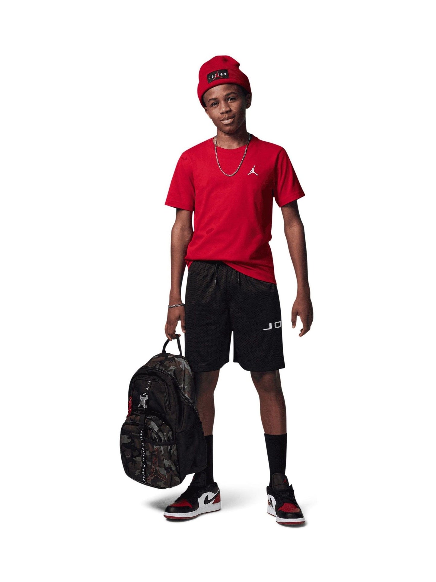 Dsiney Kidz - Jordan Gym Red Jumpman Air Embroidered T-Shirt image 3