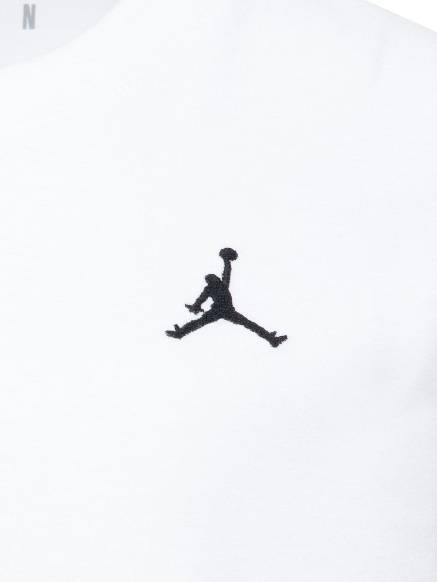 Jordan White Little Jumpman Air Embroidered T-Shirt image 3