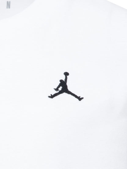 Jordan White Little Jumpman Air Embroidered T-Shirt image 3