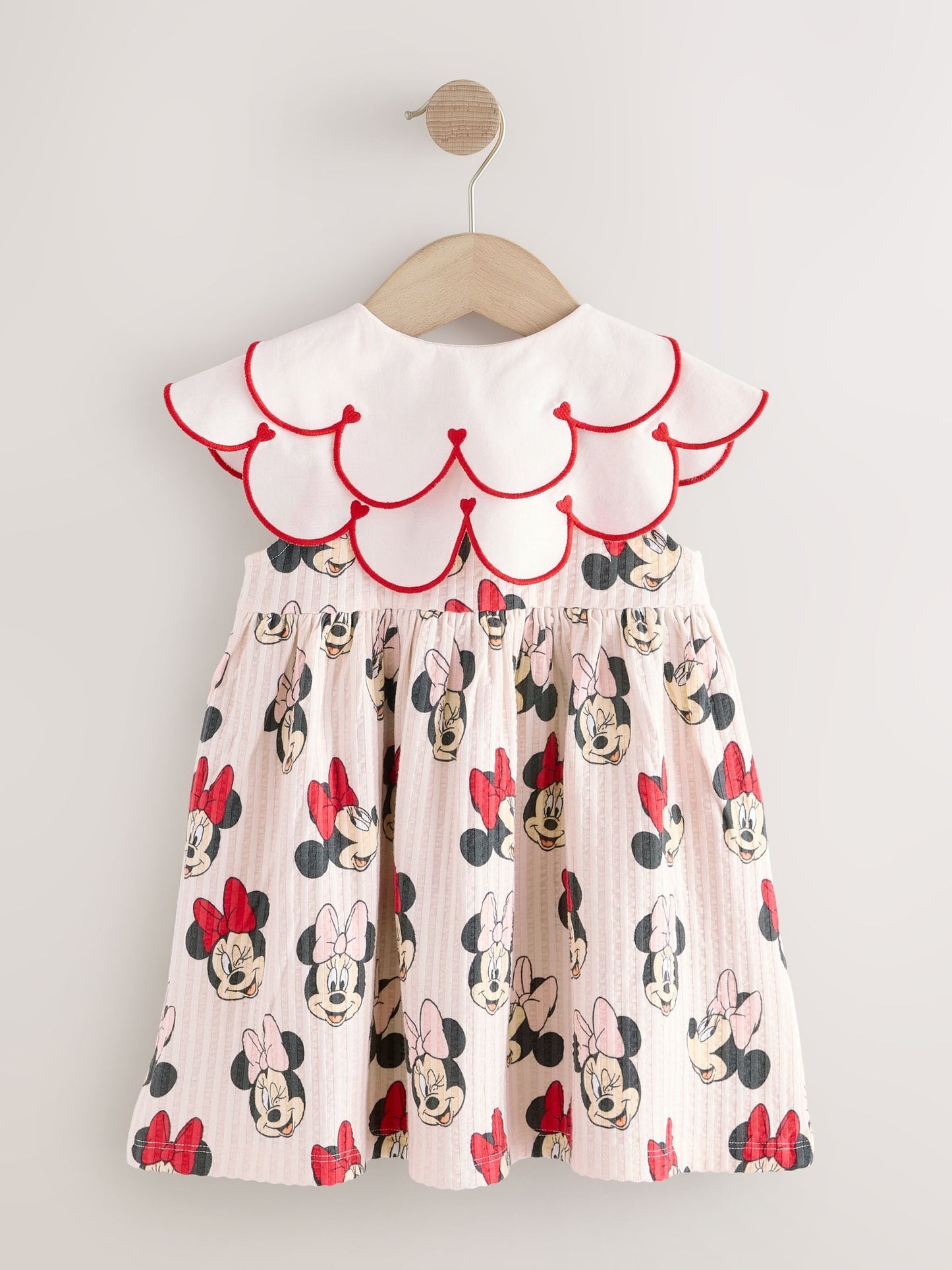 Red Minnie Collared Disney Dress (3mths-7yrs) image 5