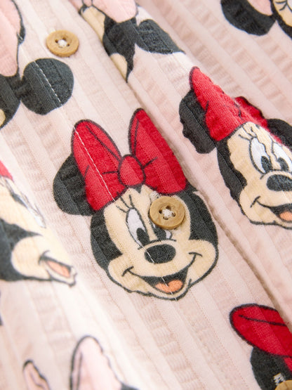 Red Minnie Collared Disney Dress (3mths-7yrs) image 6
