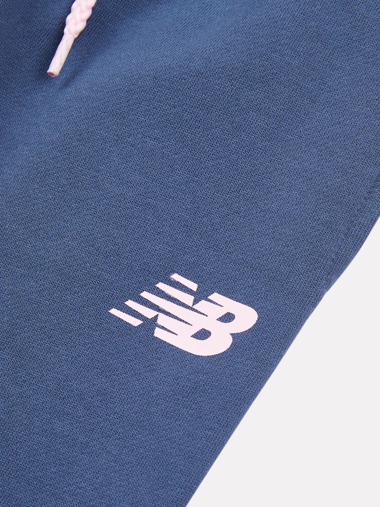New Balance Pink NB Stacked Logo T-Shirt and FT Joggers Set image 5