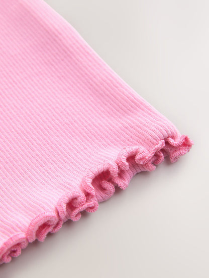 Pink Tomato Character Short Sleeve Ribbed T-Shirt (3mths-7yrs) image 7