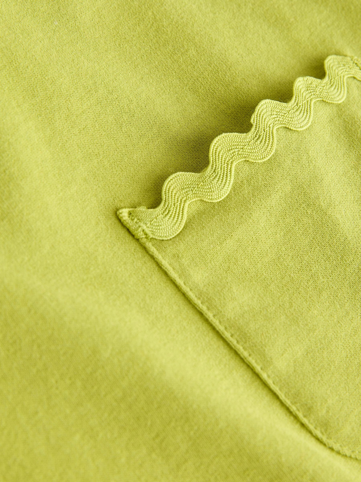 Green Short Sleeve Ric Rac Trim T-Shirt (3mths-7yrs) image 7