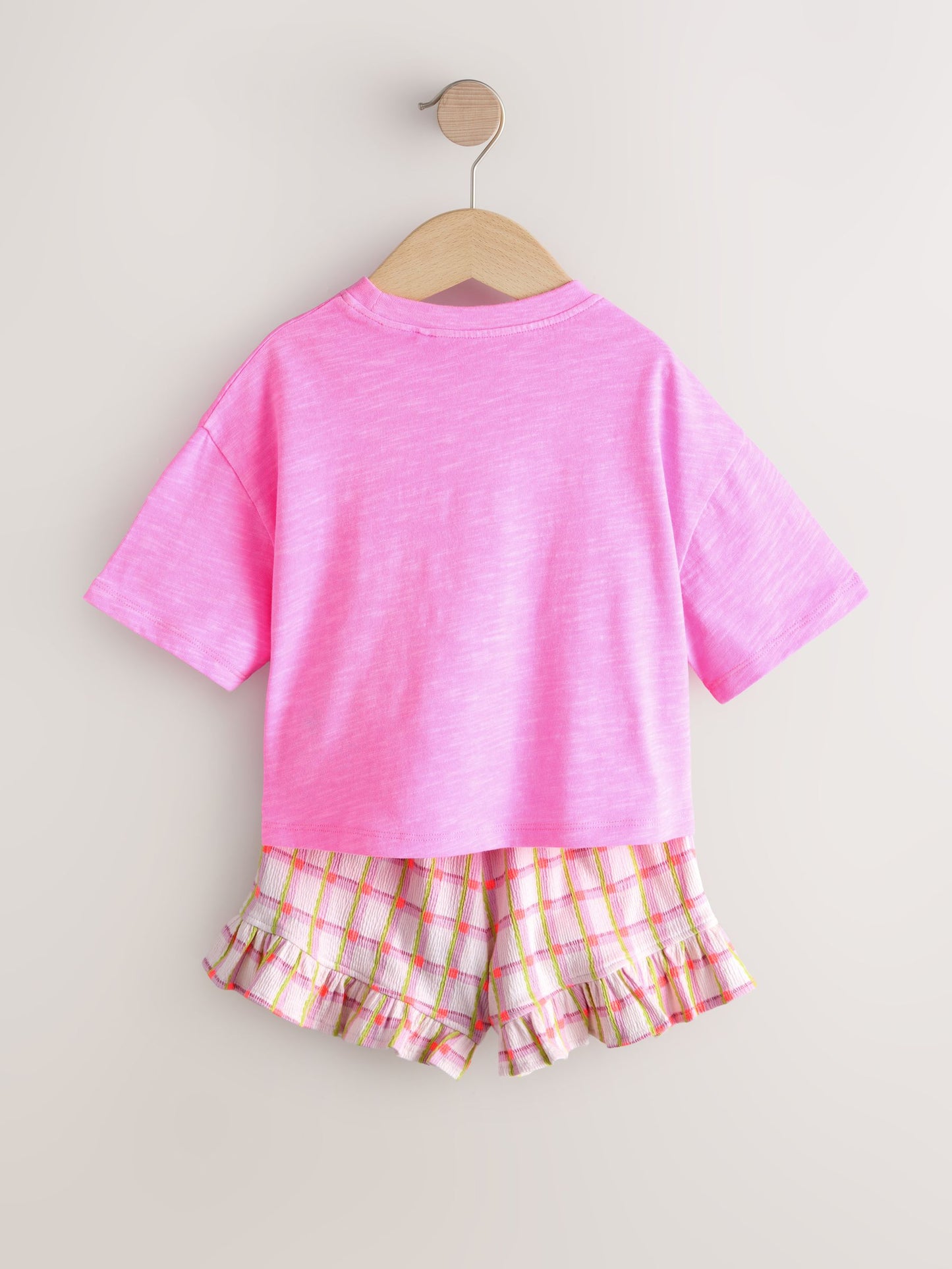Pink Flower T-Shirt and Shorts Set (3mths-7yrs) image 7