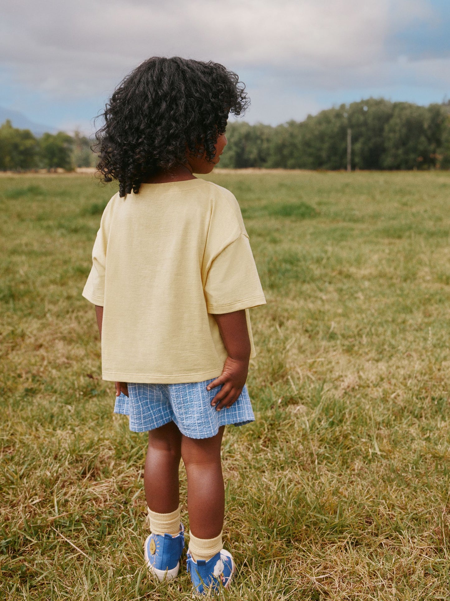 Yellow Strawberry T-Shirt And Shorts Set (3mths-7yrs) image 5