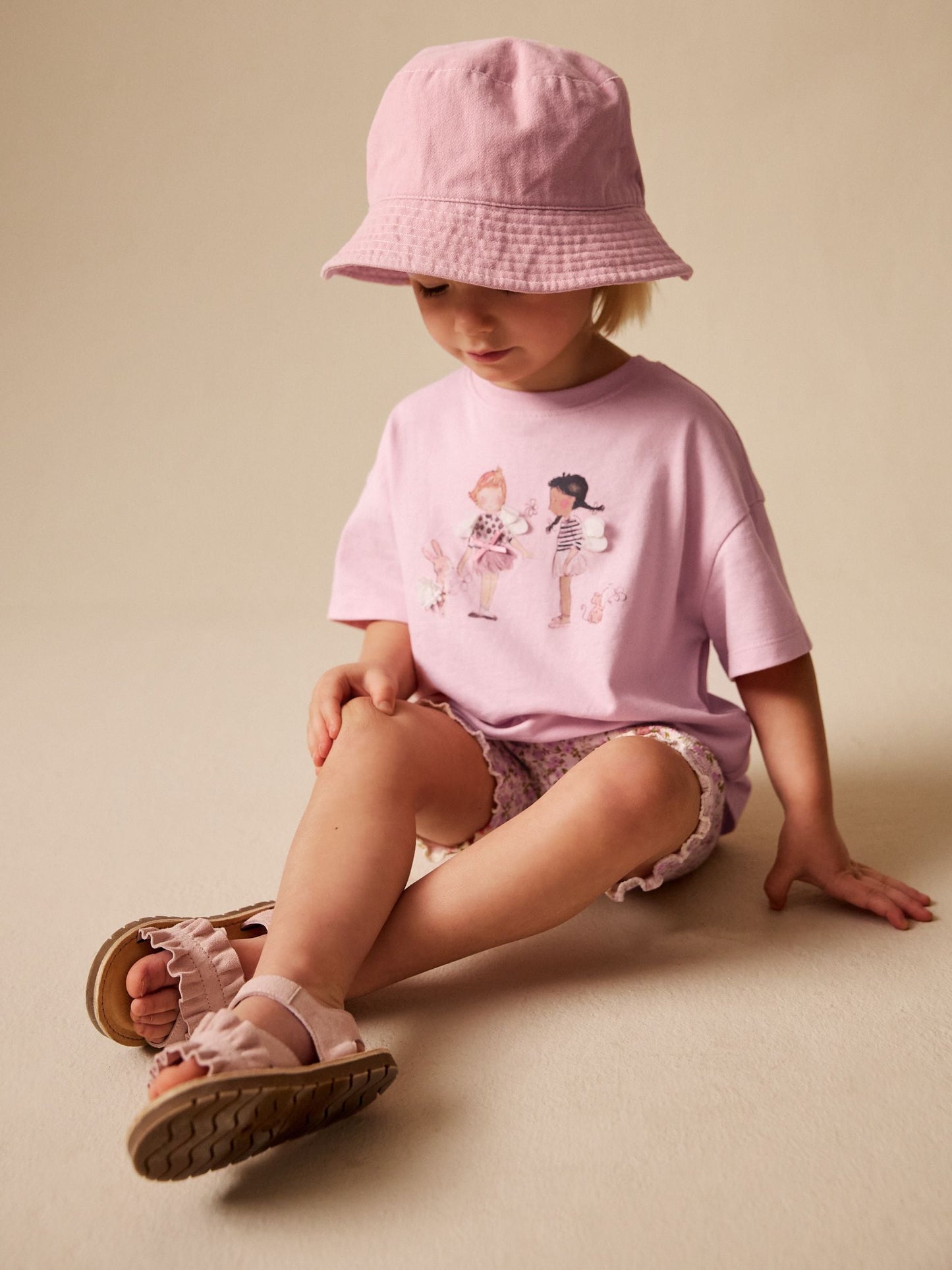 Pink Fairy T-Shirt and Cycle Shorts Set (3mths-7yrs) image 3