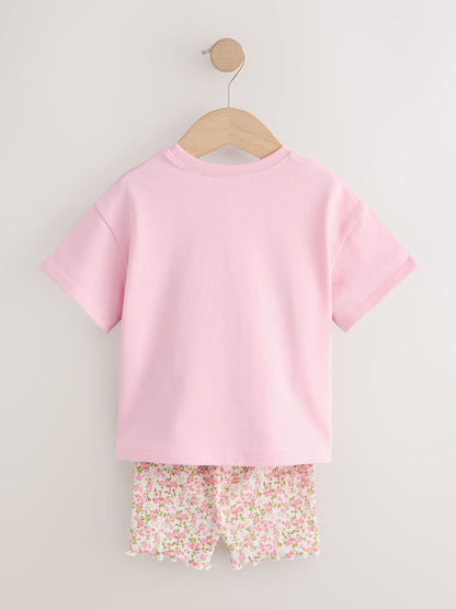 Pink Fairy T-Shirt and Cycle Shorts Set (3mths-7yrs) image 6