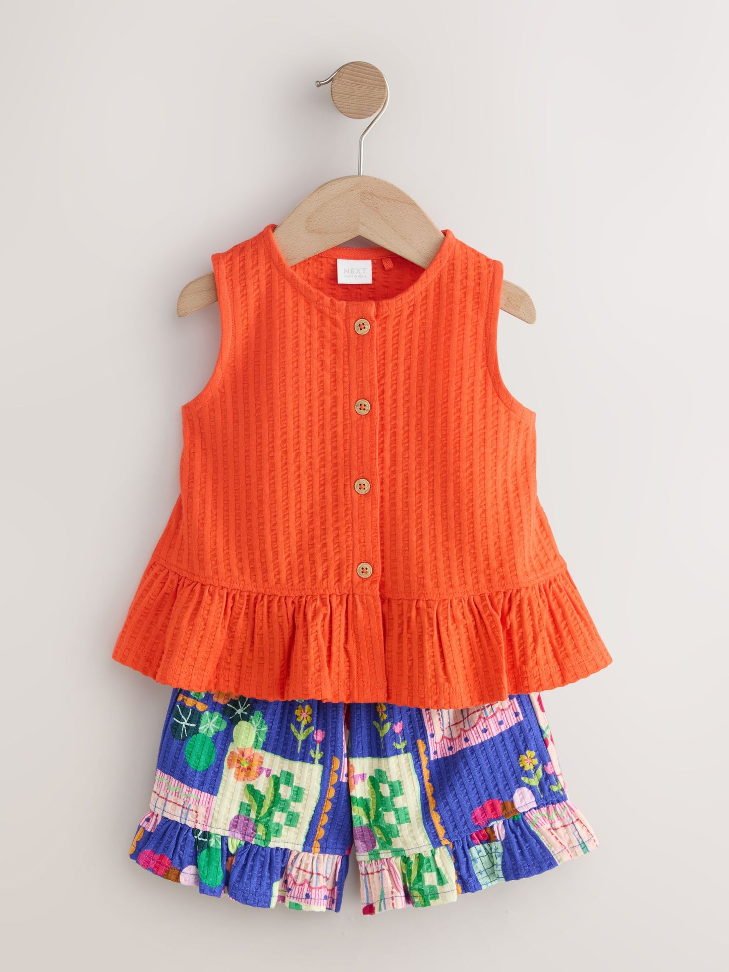 Red Peplum Vest and Shorts Set (3mths-7yrs) image 5