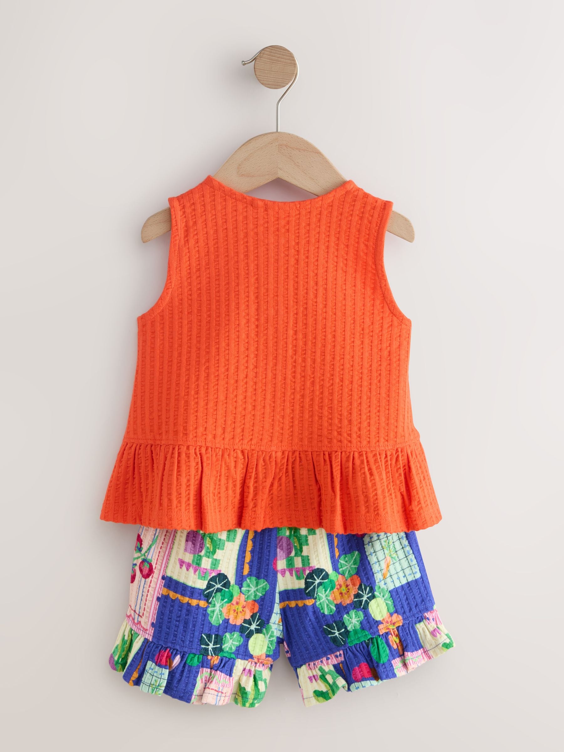 Red Peplum Vest and Shorts Set (3mths-7yrs) image 6