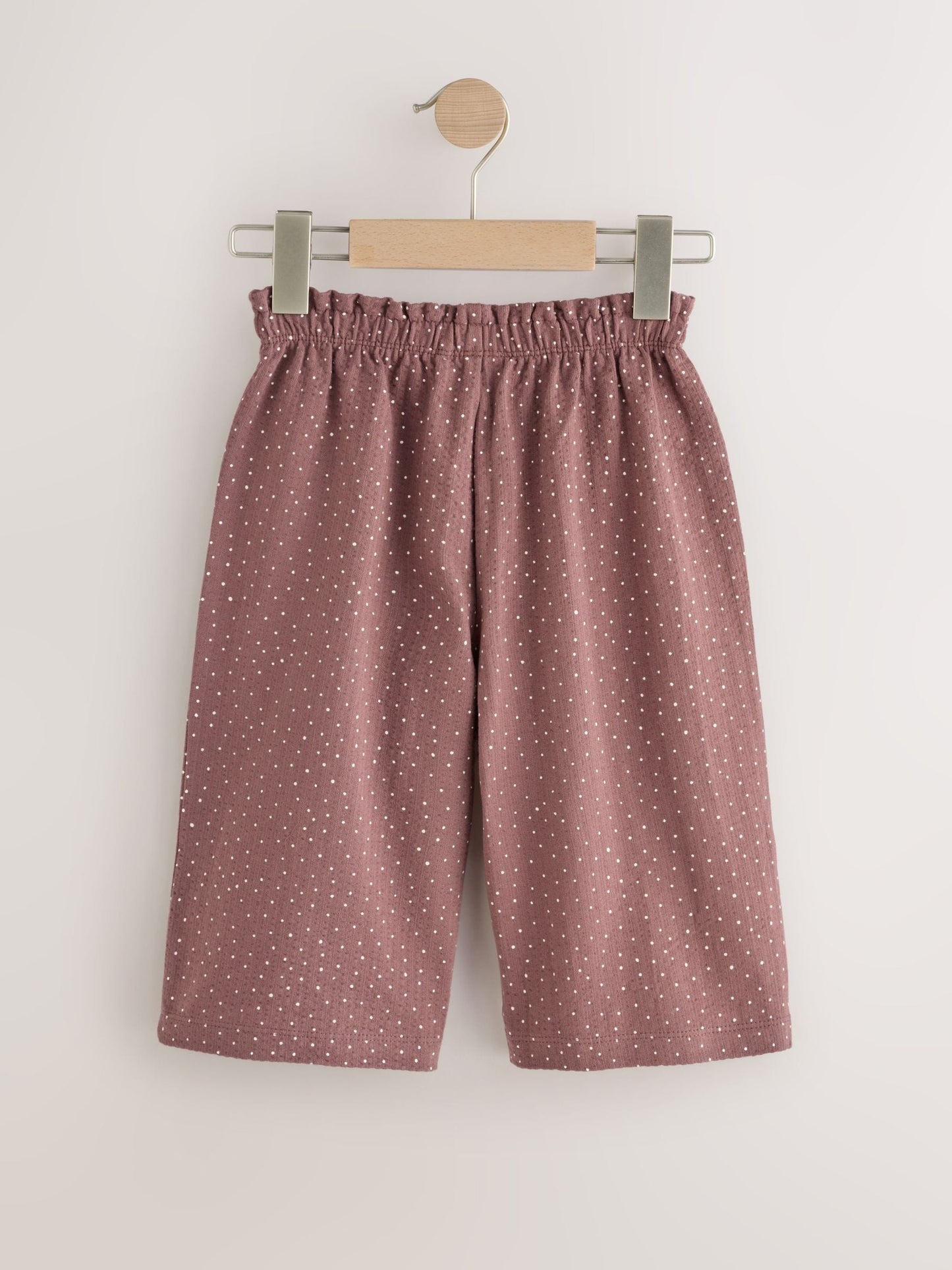 Brown Spot Wide Leg Trousers (3mths-7yrs) image 6
