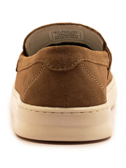 Off The Hook Brown Lomas Suede Leather Tassel Loafer Shoes image 5