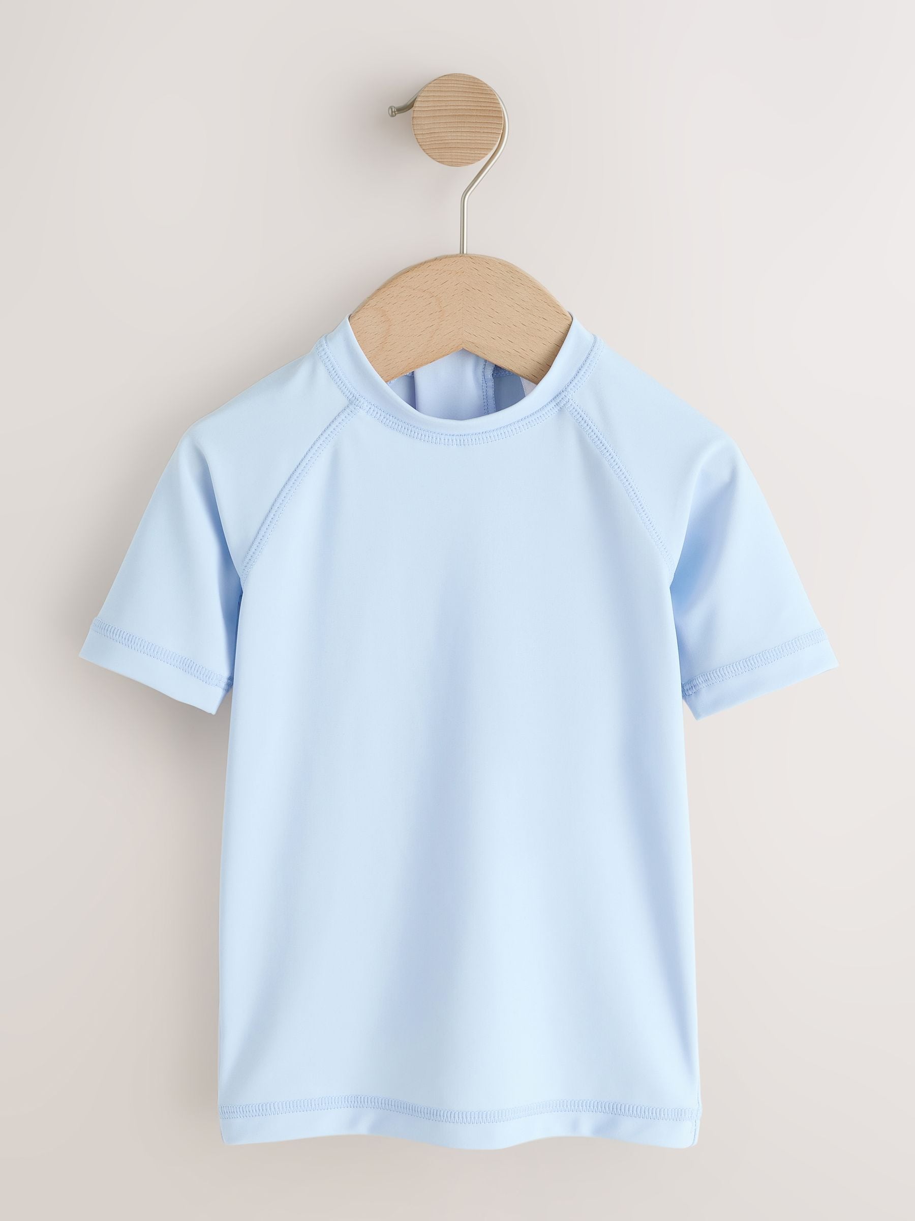 Light Blue Rash Vest (3mths-7yrs) (3mths-7yrs) image 4