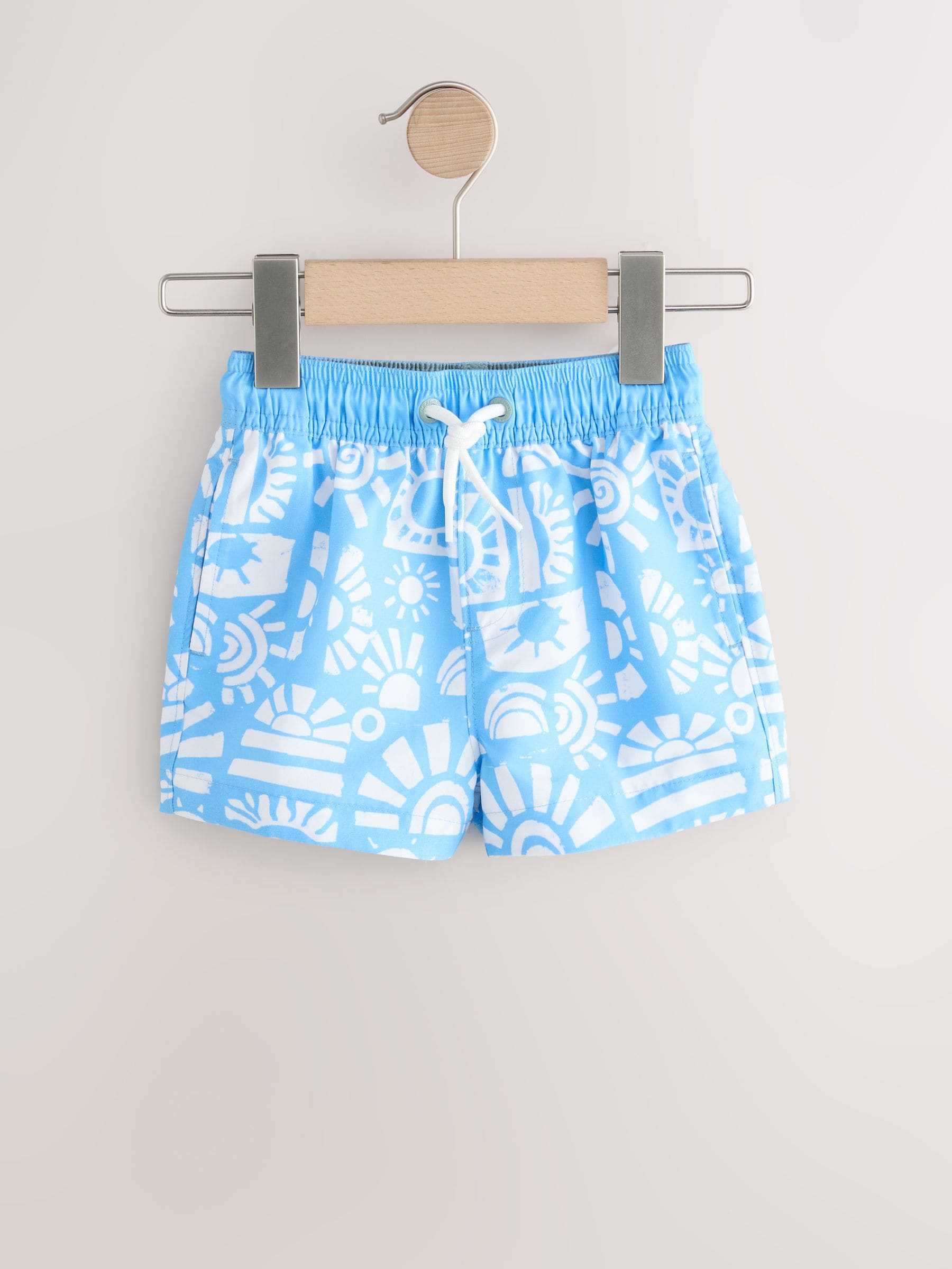 Blue/Green Swim Shorts 2 Pack (3mths-7yrs) image 7