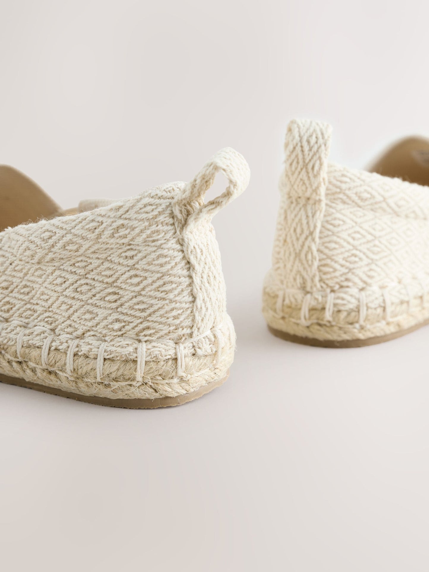 Neutral Espadril Woven Shoes image 4