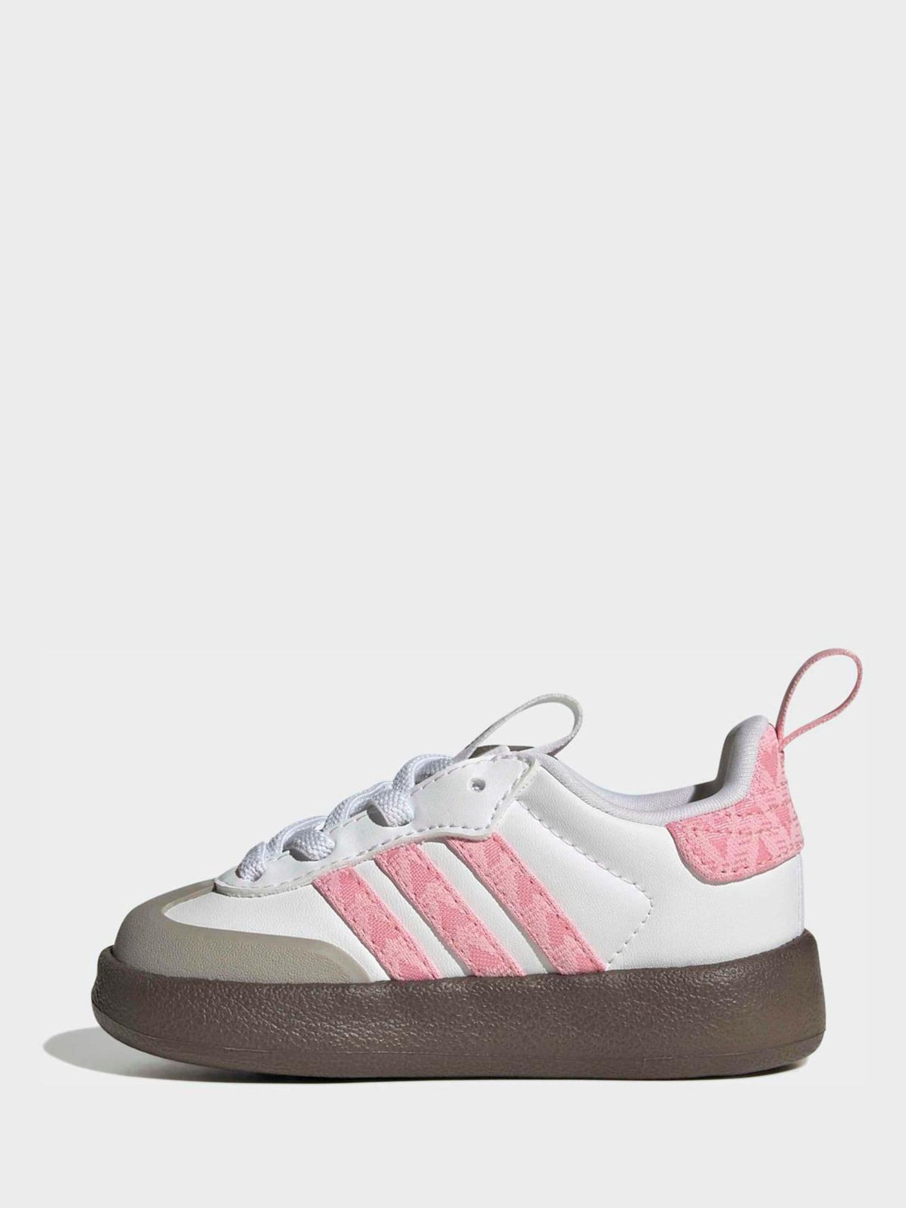 adidas Originals White Adifoam Samba Infant Trainers image 8