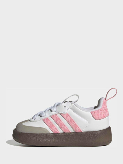 adidas Originals White Adifoam Samba Infant Trainers image 8