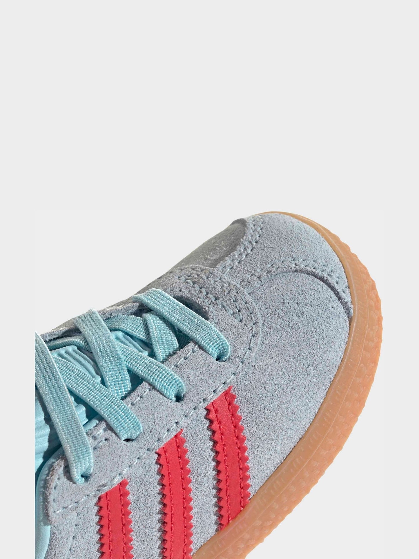 adidas Originals Blue Gazelle Comfort Closure Elastic Laces Infant Trainers image 6