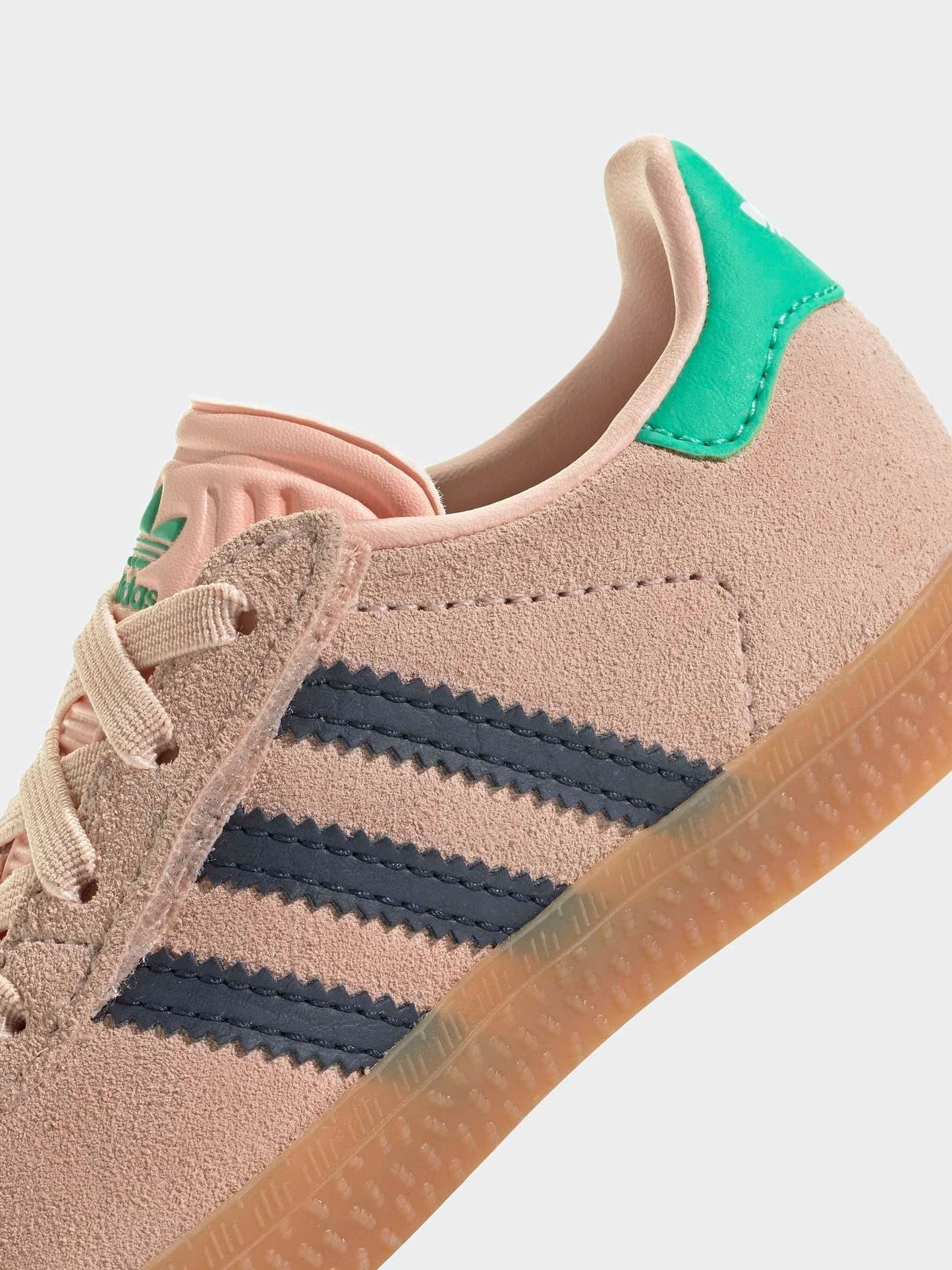 adidas Originals Pink Gazelle Comfort Closure Elastic Laces Infant Trainers image 8