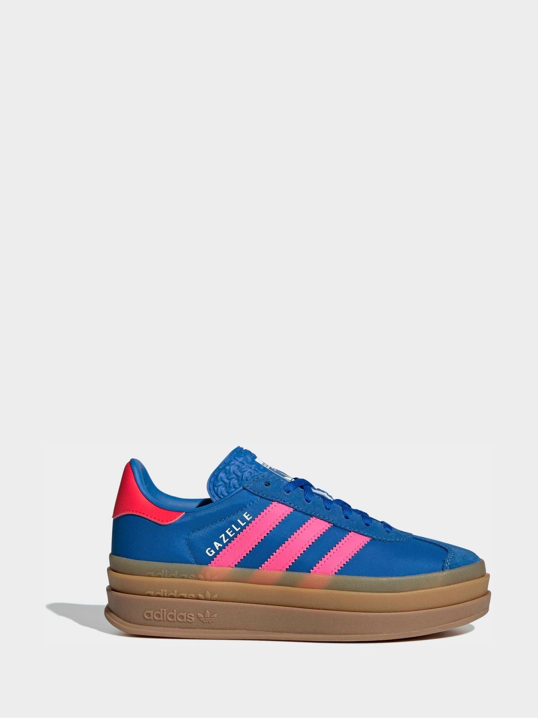 adidas Originals Blue Gazelle Bold Trainers image 1