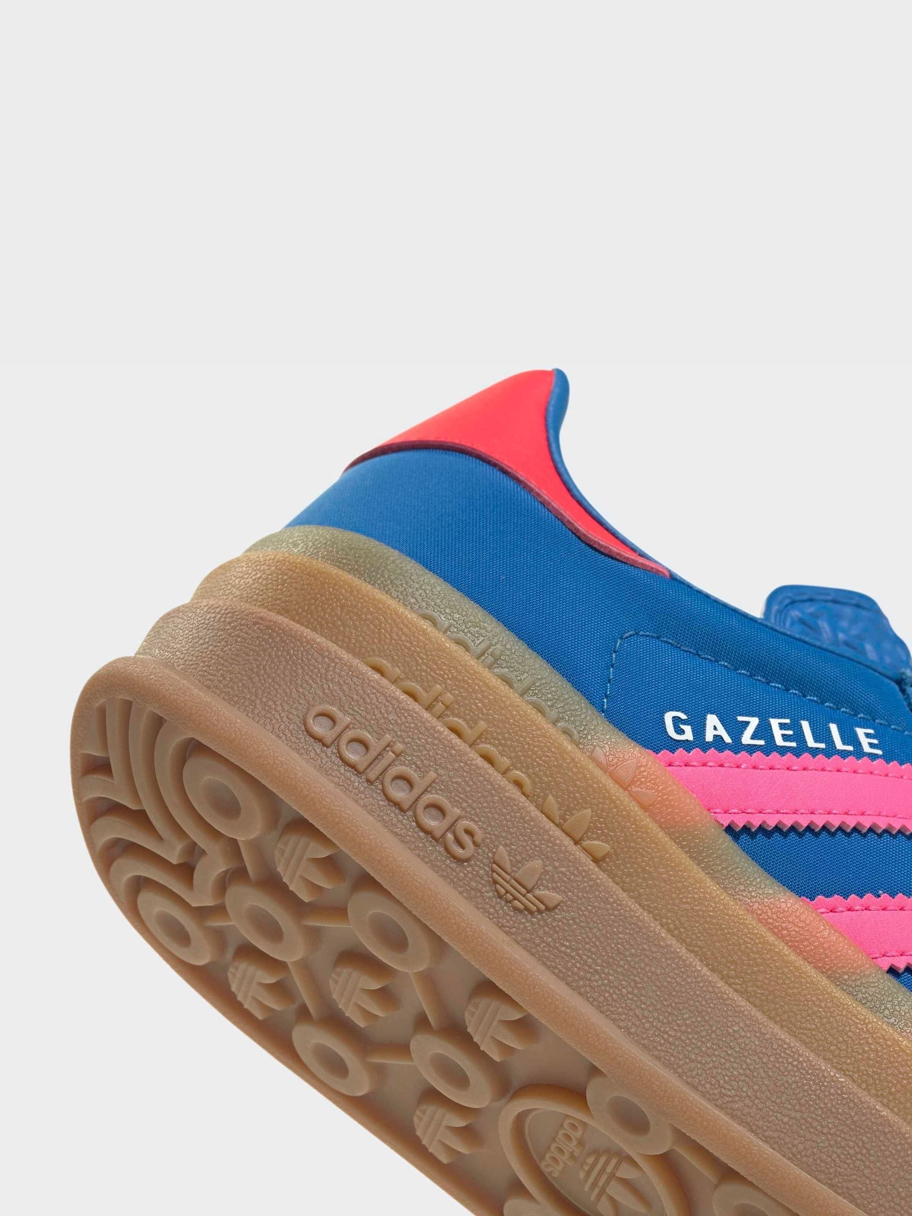adidas Originals Blue Gazelle Bold Trainers image 6