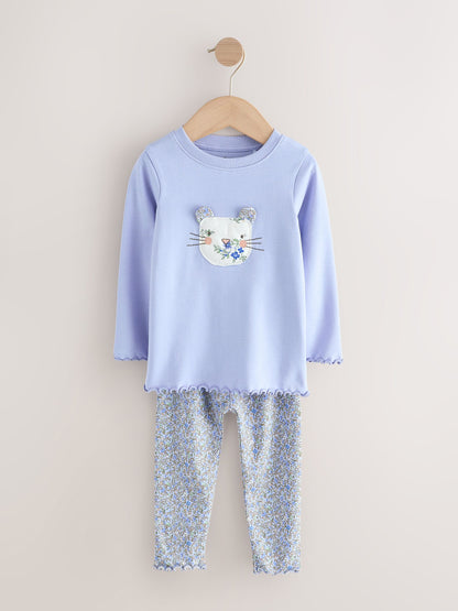 Blue Snuggle Pyjamas 3 Pack (9mths-12yrs) - image 10