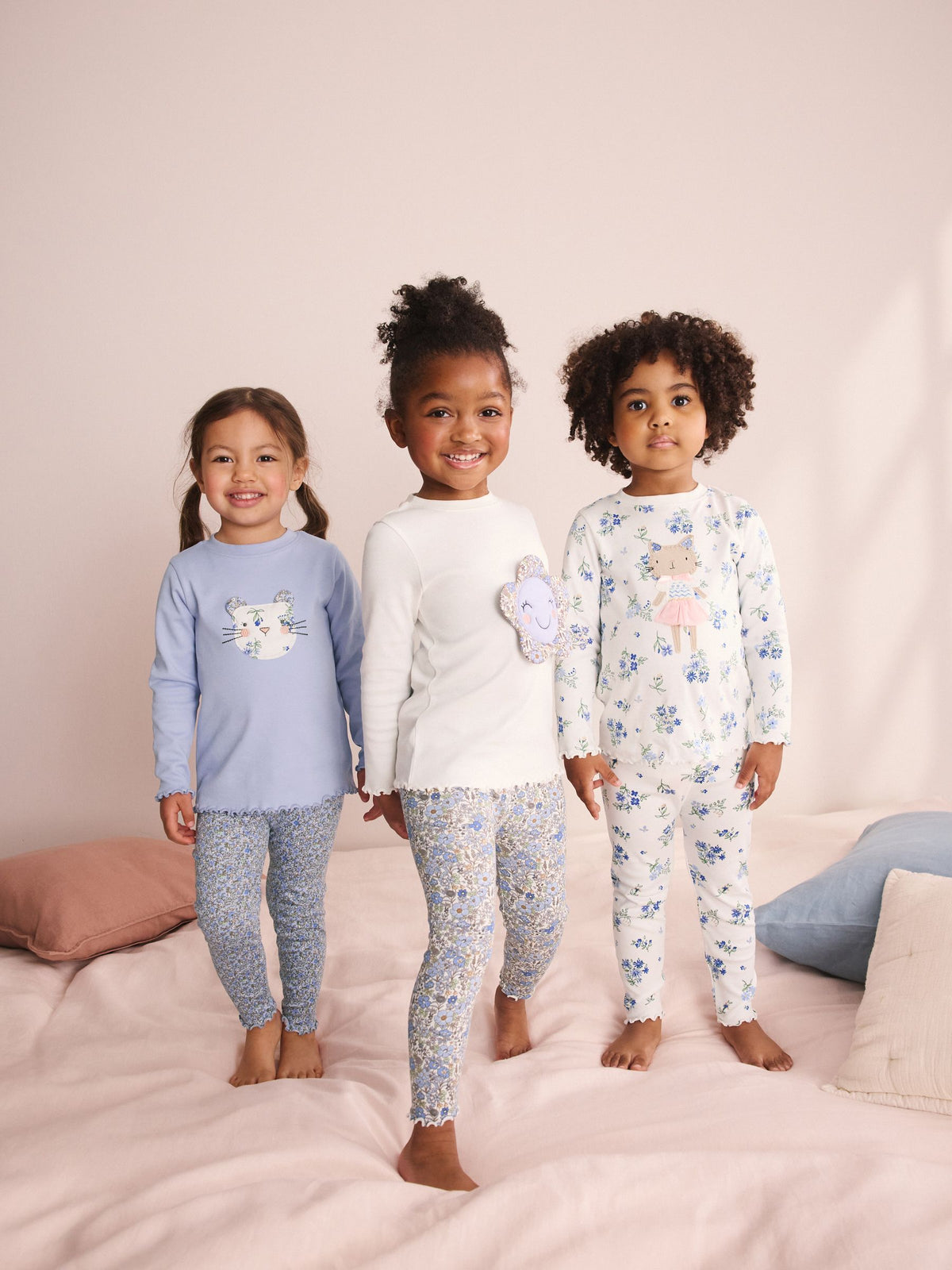 Blue Snuggle Pyjamas 3 Pack (9mths-12yrs) - image 2