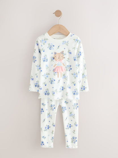 Blue Snuggle Pyjamas 3 Pack (9mths-12yrs) - image 8