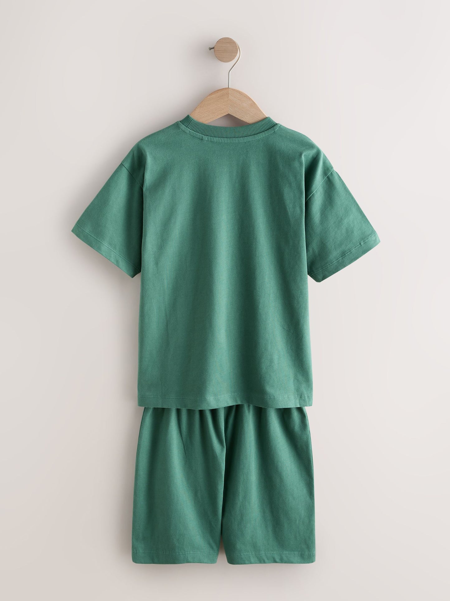 Pink/Green Short Pyjamas 2 Pack (3-16yrs) image 4