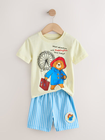 Blue/Yellow Single Paddington Short Pyjamas (9mths-8yrs) image 7