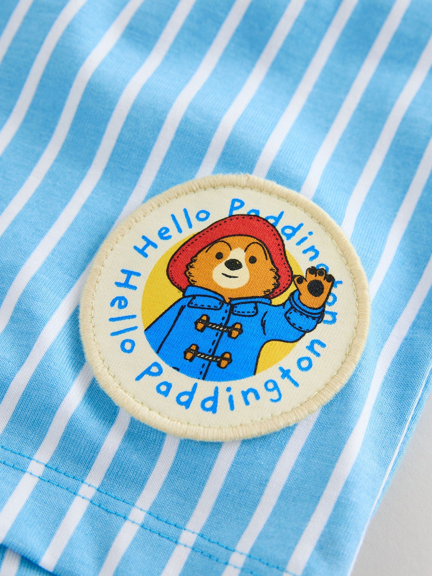Blue/Yellow Single Paddington Short Pyjamas (9mths-8yrs) image 9