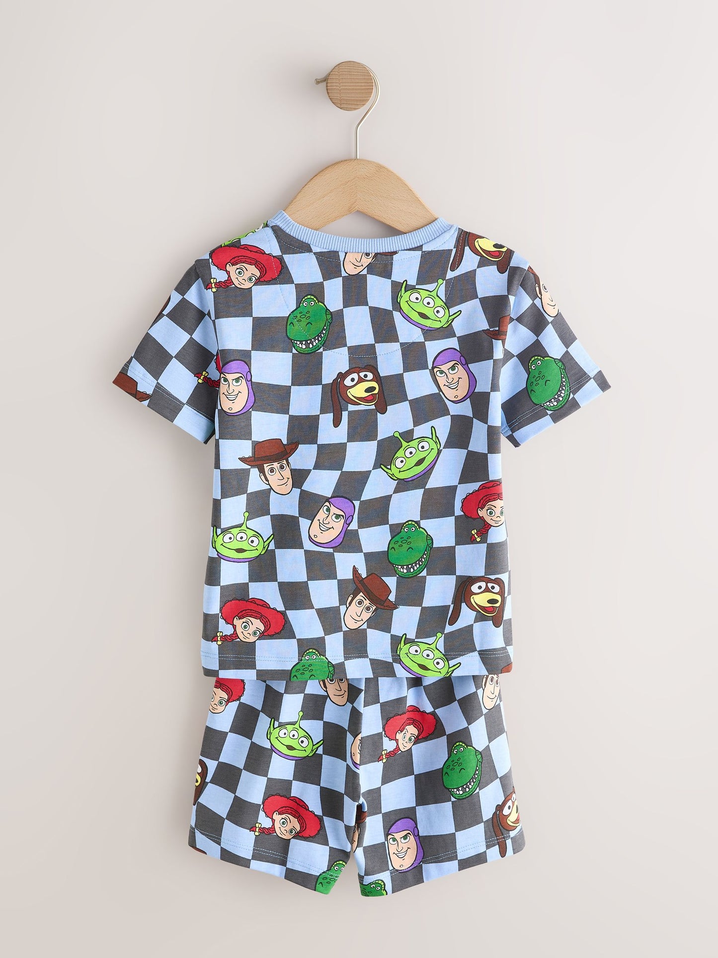 Black/Green/Blue/White Toy Story Short Pyjamas 2 Pack (9mths-8yrs) image 5