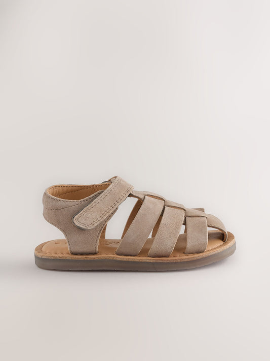 Neutral Leather Fisherman Sandals image 2