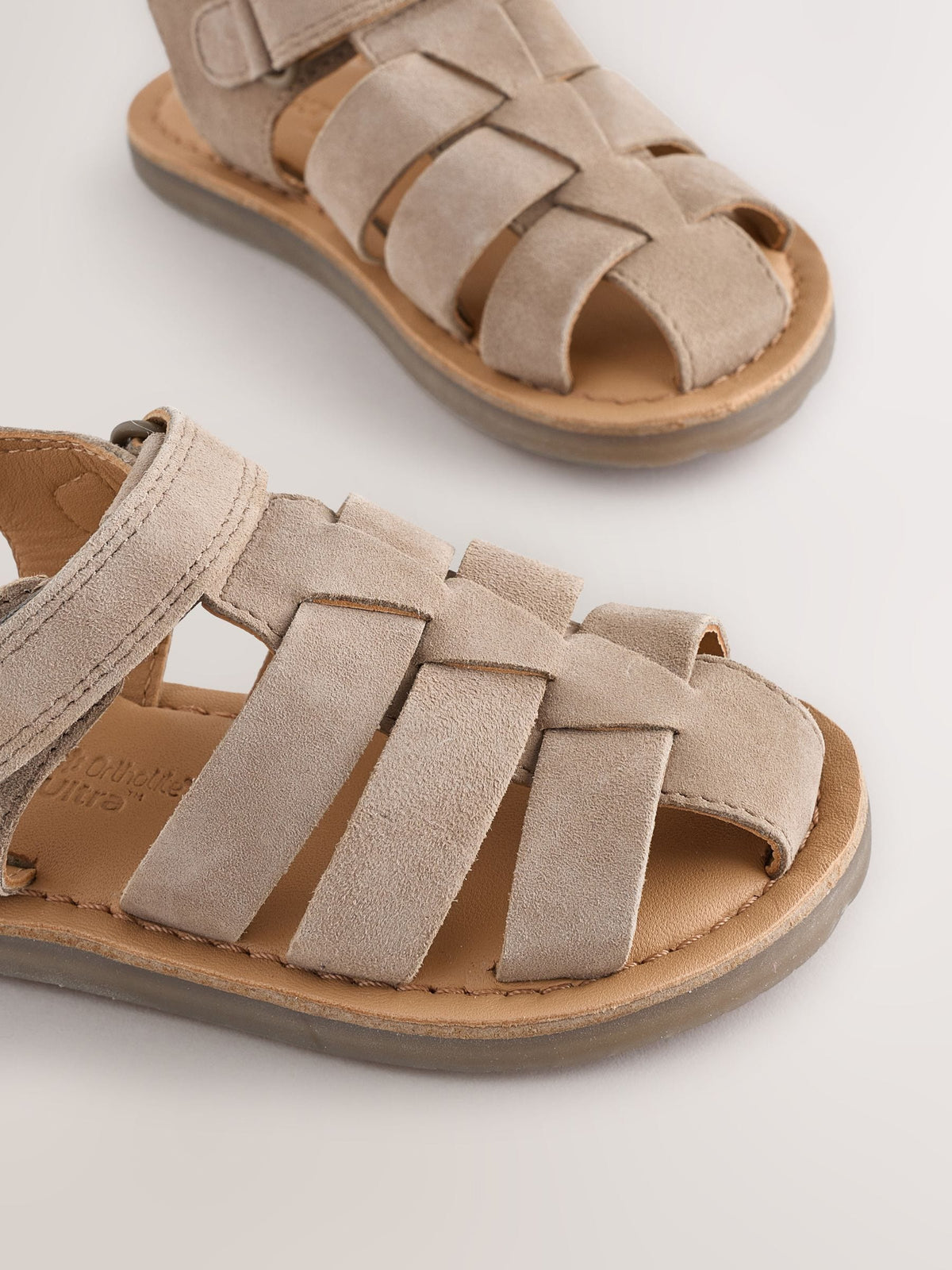 Neutral Leather Fisherman Sandals image 3