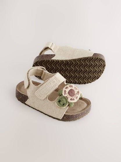 Neutral Turtle Touch Fastening Sandals image 2