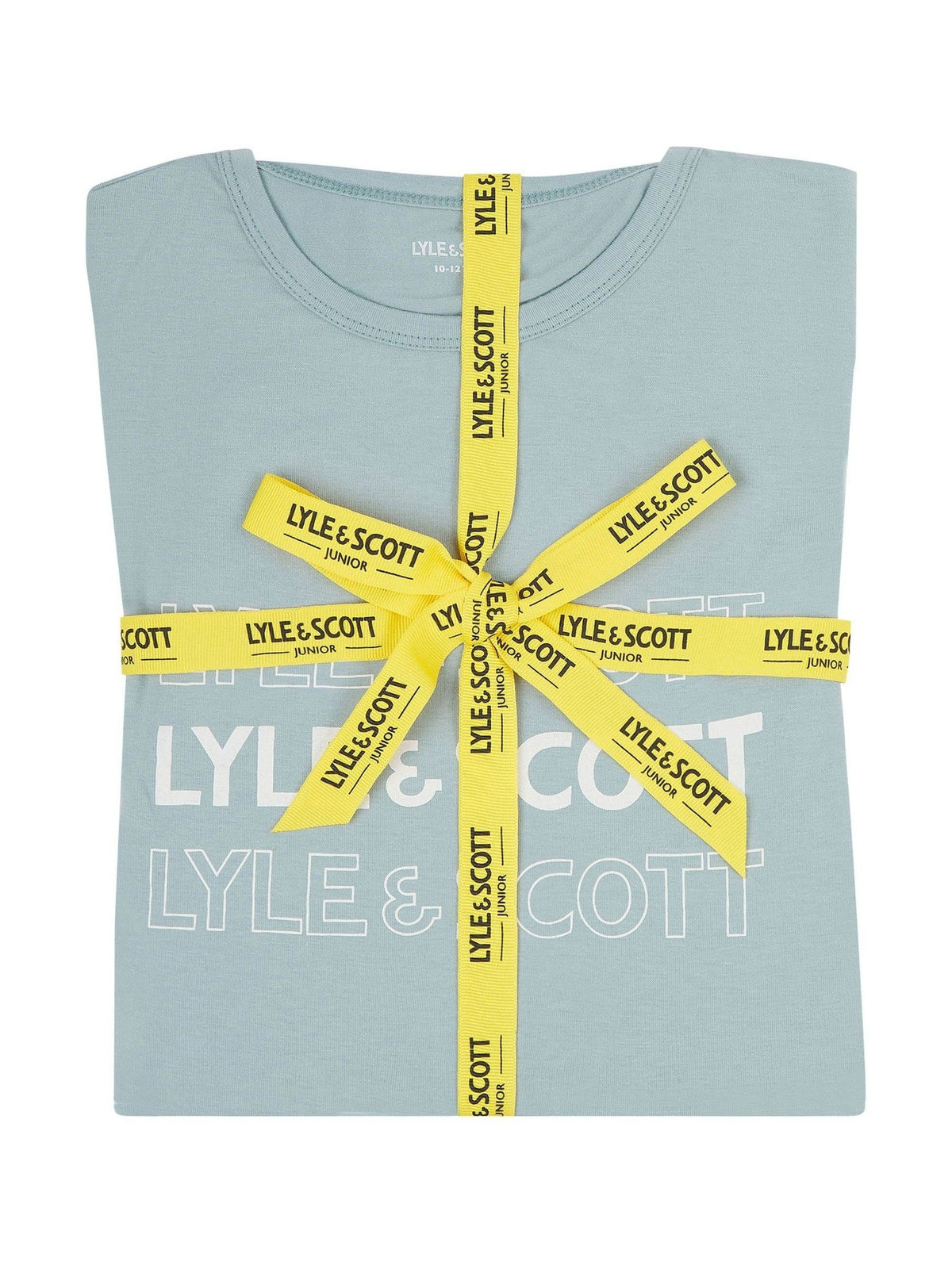 Lyle & Scott Blue Boys Burt Long Sleeve T-Shirt and Cuffed Joggers Set - image 4