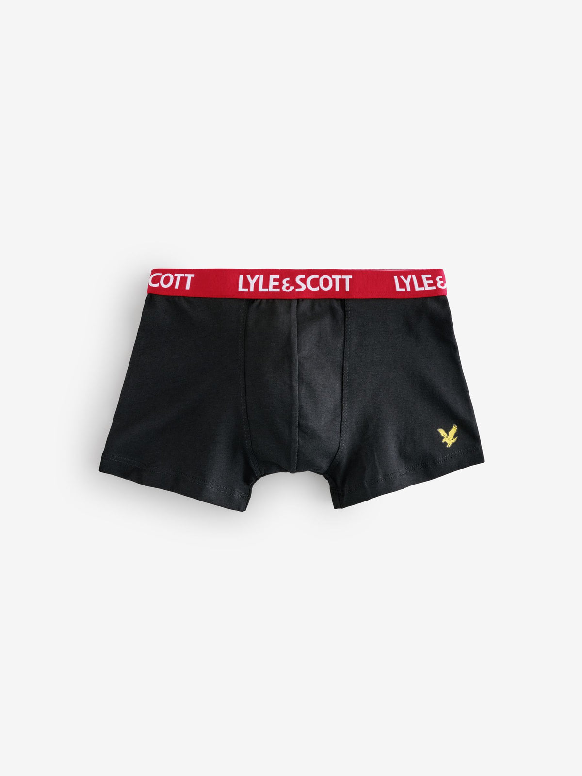 Dsiney Kidz - Lyle & Scott Black Markus Underwear Boxer Trunks 3 Pack image 4