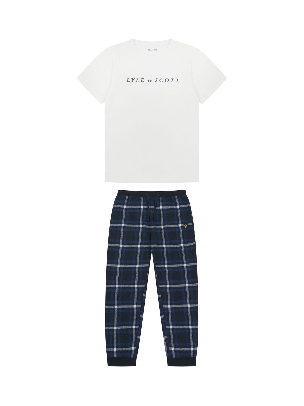 Lyle & Scott Blue Boys Ezekial Gifting Sleepwear Set - image 1