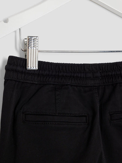 River Island Black 4 Pocket Cargo Trousers image 4