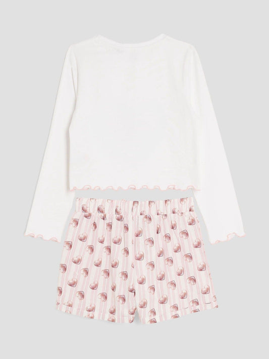 River Island Pink Puppy Graphic Pyjamas
